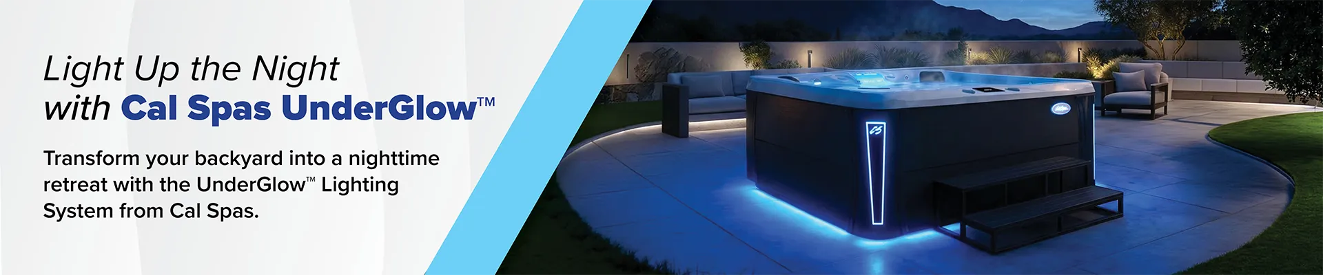 Calspas hot tub being used in a family setting - Lake Forest