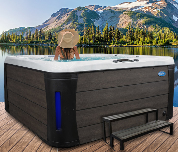 Calspas hot tub being used in a family setting - hot tubs spas for sale Lake Forest